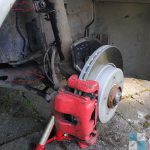 bmw e46 wymiana łączników stabilizatora instrukcja 0005