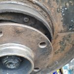 wymiana szczek hamulca recznego bmw e46 naprawa hamulca recznego zestaw naprawczy 0008