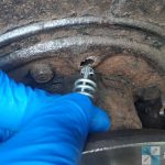 wymiana szczek hamulca recznego bmw e46 naprawa hamulca recznego zestaw naprawczy 0016