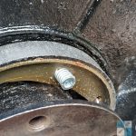 wymiana szczek hamulca recznego bmw e46 naprawa hamulca recznego zestaw naprawczy 0022