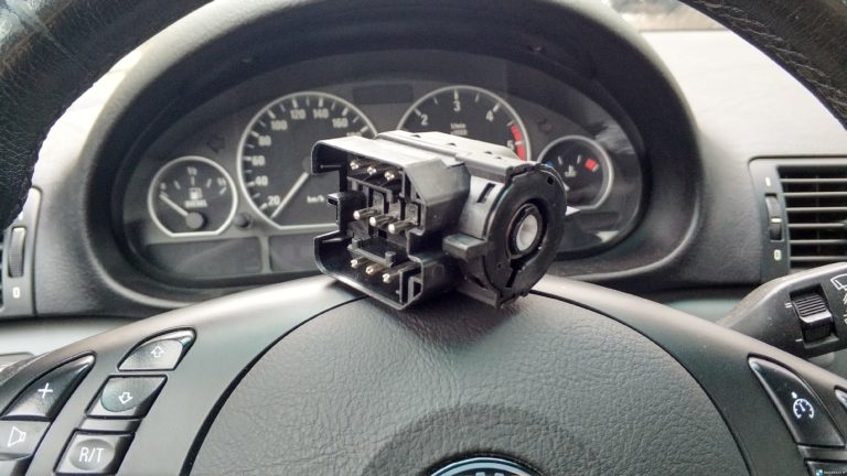 Wymiana kostki stacyjki BMW