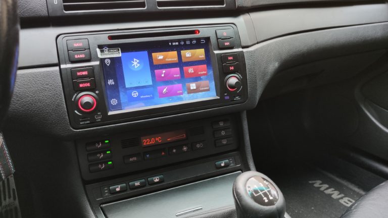 bmw e46 radio android isudar