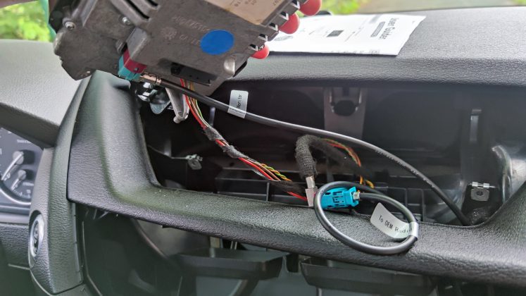 isudar carplay android auto instalacja montaż instrukcja