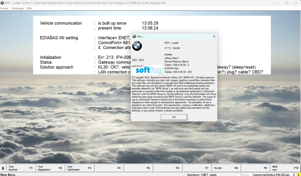 INPA64 2024 Ediabas 7.7.2 x64 Tool64 WinKfp64 - najnowsza wersja